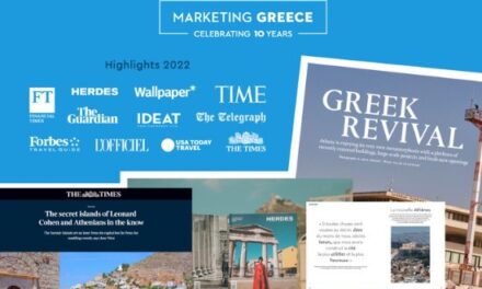 Η Marketing Greece επικοινωνεί την Ελλάδα στα διεθνή ΜΜΕ