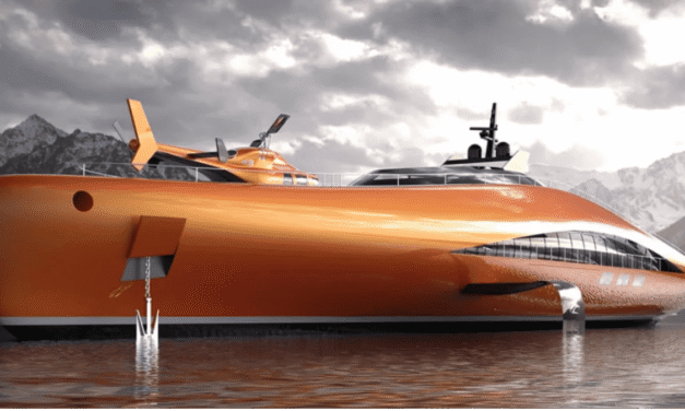 Plectrum: Το superyacht, αξίας 86 εκατομμυρίων δολαρίων… που πετάει στο νερό