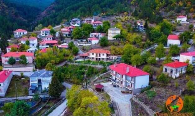 Μεσολούρι: Το εκπληκτικό χωριό των Γρεβενών με τους υπέροχους καταρράκτες (video)