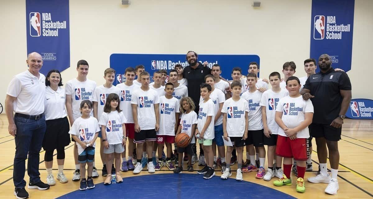 Το ΝΒΑ και η Costa Navarino γιόρτασαν την έναρξη του NBA Basketball School