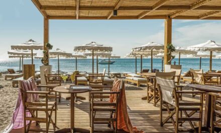 Ροδίτης μετέτρεψε το beach bar σε καταφύγιο πληγέντων από την πυρκαγιά