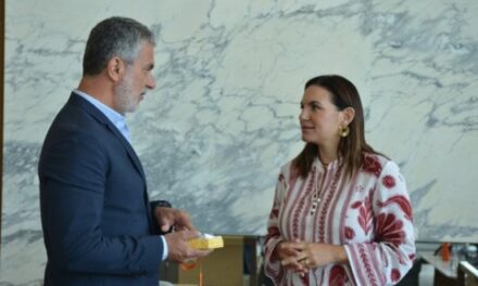Συνάντηση Όλγας Κεφαλογιάννη με τον υπουργό Τουρισμού του Λιβάνου