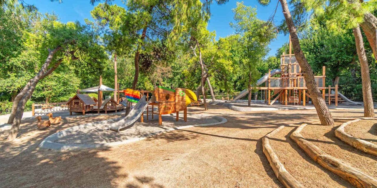 Δήμος Αθηναίων: Μια ονειρική παιδική χαρά καλωσορίζει τα παιδιά στον αναμορφωμένο Εθνικό Κήπο