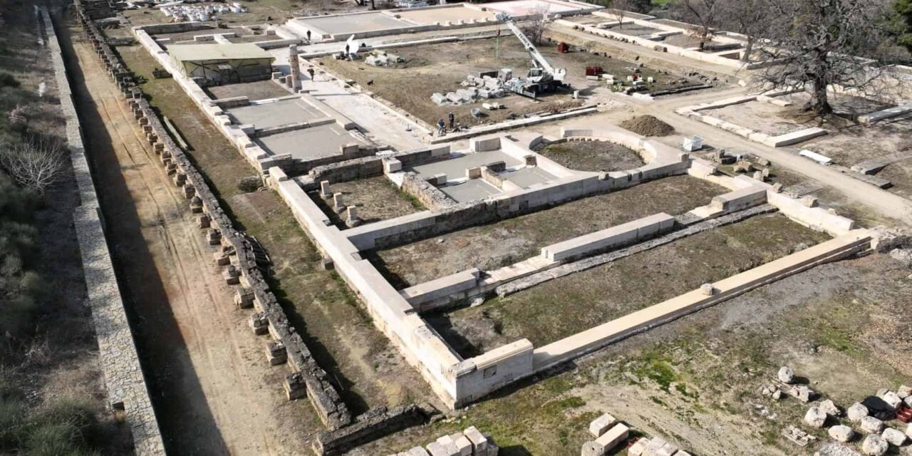 Το ανάκτορο του Φιλίππου Β΄ στις Αιγές ολοκληρώνεται, τέλος 2023