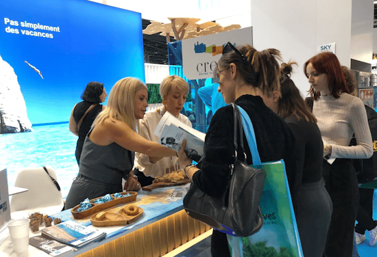 H Περιφέρεια Κρήτης στη μεγαλύτερη επαγγελματική έκθεση για τον τουρισμό στο Παρίσι