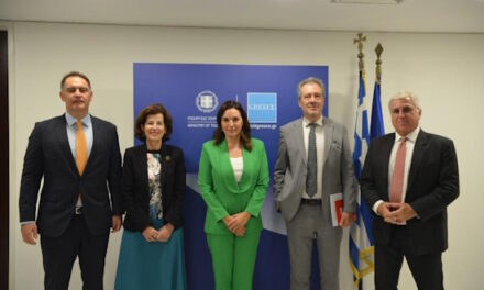 Συνάντηση Όλγας Κεφαλογιάννη με την Πρέσβειρα της Γαλλίας