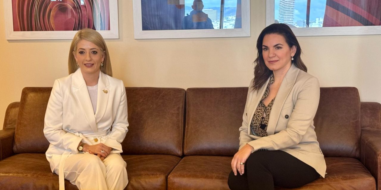 Συνάντηση Όλ. Κεφαλογιάννη με την Πρόεδρο της Κυπριακής Βουλής των Αντιπροσώπων
