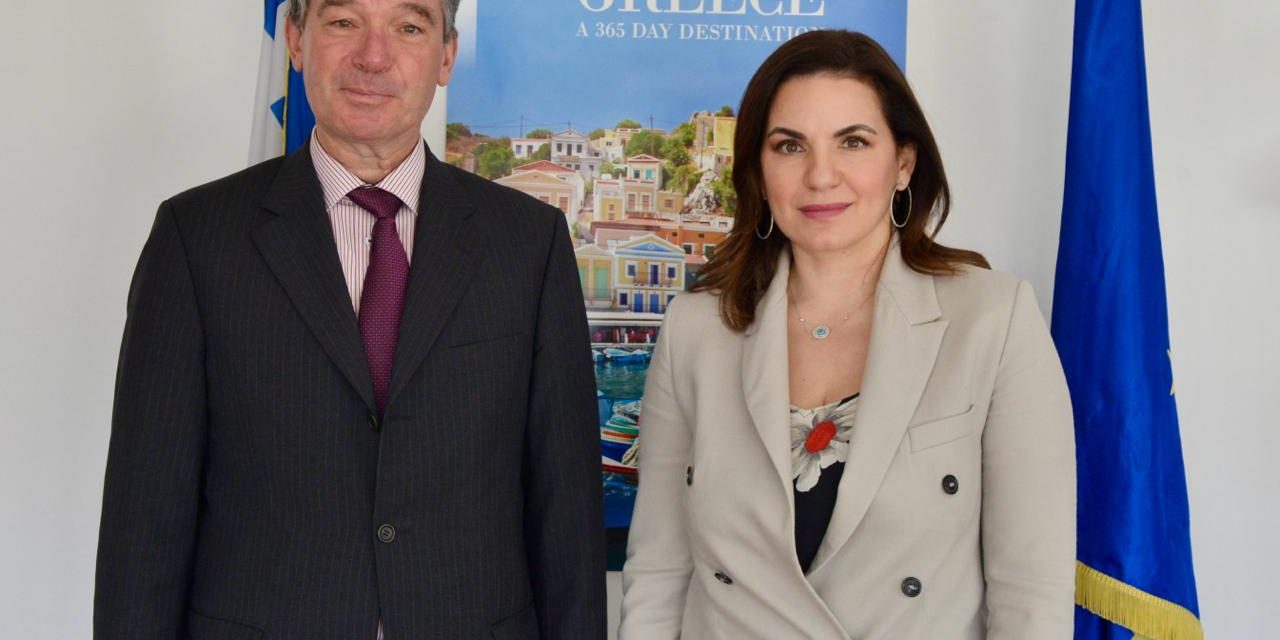 Συναντήσεις Όλ. Κεφαλογιάννη με τον Πρέσβη του Βελγίου και την Πρέσβη του Καναδά