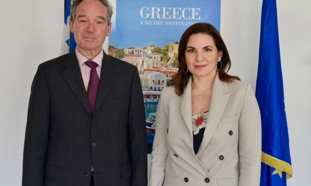 Συναντήσεις Όλ. Κεφαλογιάννη με τον Πρέσβη του Βελγίου και την Πρέσβη του Καναδά