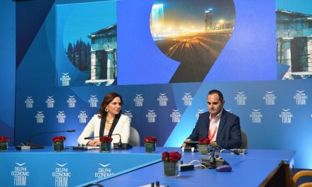 Η Όλγα Κεφαλογιάννη στο 9ο Φόρουμ των Δελφών