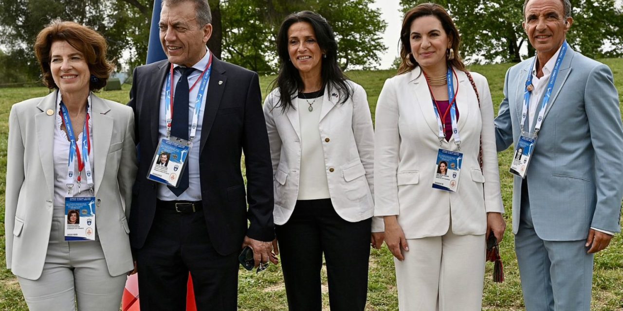 Η Όλγα Κεφαλογιάννη στην τελετή Αφής της Ολυμπιακής Φλόγας