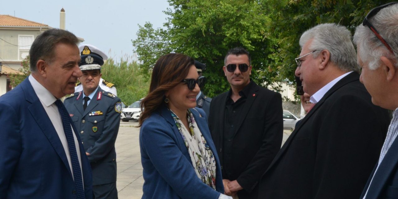 Σε Λευκάδα και Μεγανήσι η Όλγα Κεφαλογιάννη