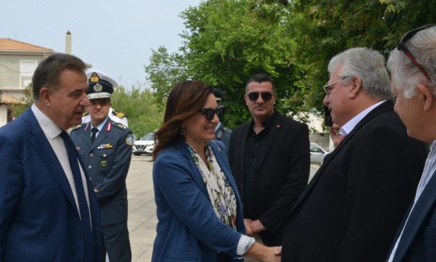 Σε Λευκάδα και Μεγανήσι η Όλγα Κεφαλογιάννη