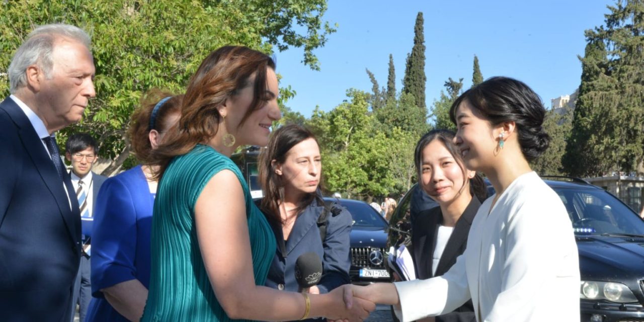 Συνάντηση Όλ. Κεφαλογιάννη με την Πριγκίπισσα της Ιαπωνίας