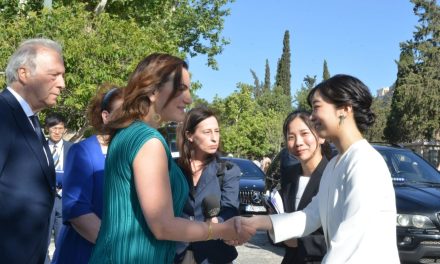 Συνάντηση Όλ. Κεφαλογιάννη με την Πριγκίπισσα της Ιαπωνίας