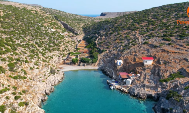 Κίναρος, το ελληνικό νησί με την μοναδική κάτοικο, την κυρά Ρηνιώ (video)