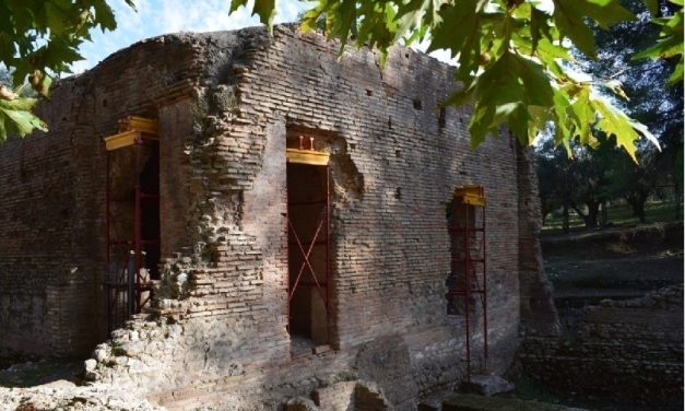Αποκαθίστανται οι ρωμαϊκές θέρμες του Νέρωνα στην Αρχαία Ολυμπία