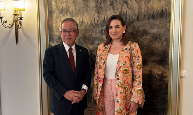 Με τον Πρέσβη της Ιαπωνίας συναντήθηκε η Όλγα Κεφαλογιάννη