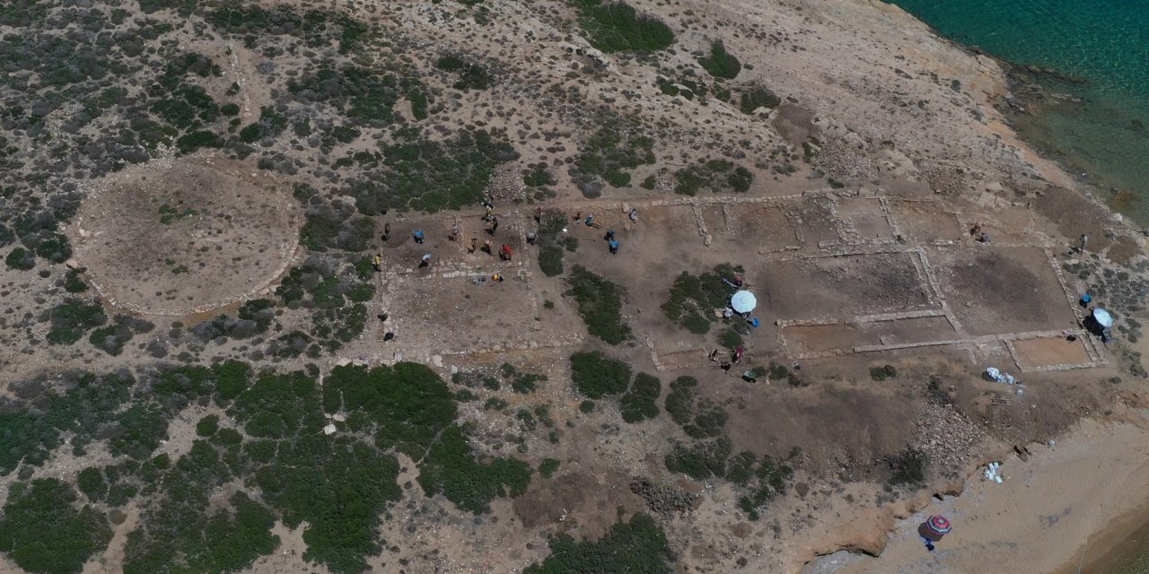 Ανασκαφή στο Ιερό του Απόλλωνα στη θέση Μάντρα Δεσποτικού και στη νησίδα Τσιμηντήρι