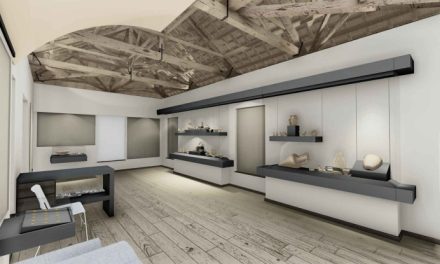 Σε πλήρη εξέλιξη τα έργα της δημιουργίας Αρχαιολογικού Μουσείου και της αποκατάστασης της Παναγίας της Χωριανής, στη Χάλκη