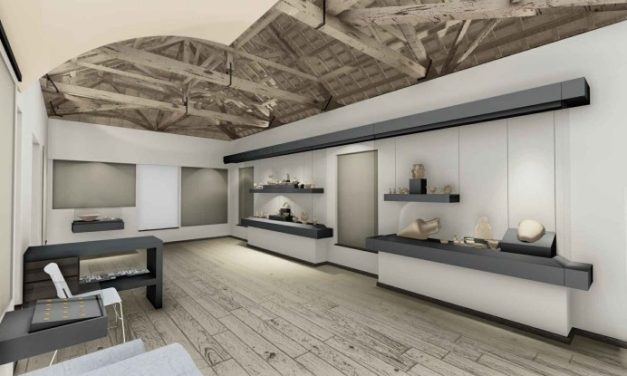 Σε πλήρη εξέλιξη τα έργα της δημιουργίας Αρχαιολογικού Μουσείου και της αποκατάστασης της Παναγίας της Χωριανής, στη Χάλκη