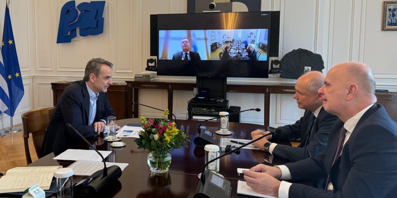 Κ. Μητσοτάκης – Έμπελ στο Μαξίμου: Η TUI θα φέρνει τουρίστες και από Ασία και Λατινική Αμερική