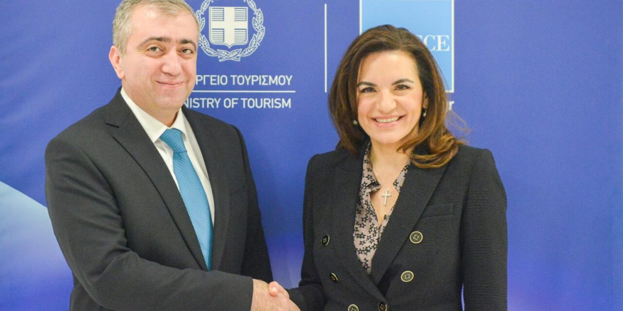 Συνάντηση Υπ. Τουρισμού με τον Πρέσβη του Αζερμπαϊτζάν