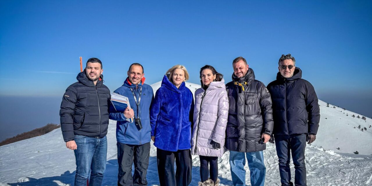 Η Όλγα Κεφαλογιάννη στο χιονοδρομικό κέντρο “3-5 Πηγάδια” – Ξεκινούν τα έργα εκσυγχρονισμού