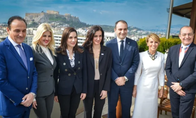 Συνάντηση Όλγας Κεφαλογιάννη με Ιταλική αντιπροσωπεία εν όψει των Παγκόσμιων Χειμερινών Ειδικών Αγώνων 2025