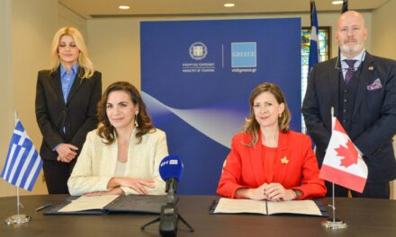 Μνημόνιο συνεργασίας Ελλάδας – Καναδά στον τουρισμό