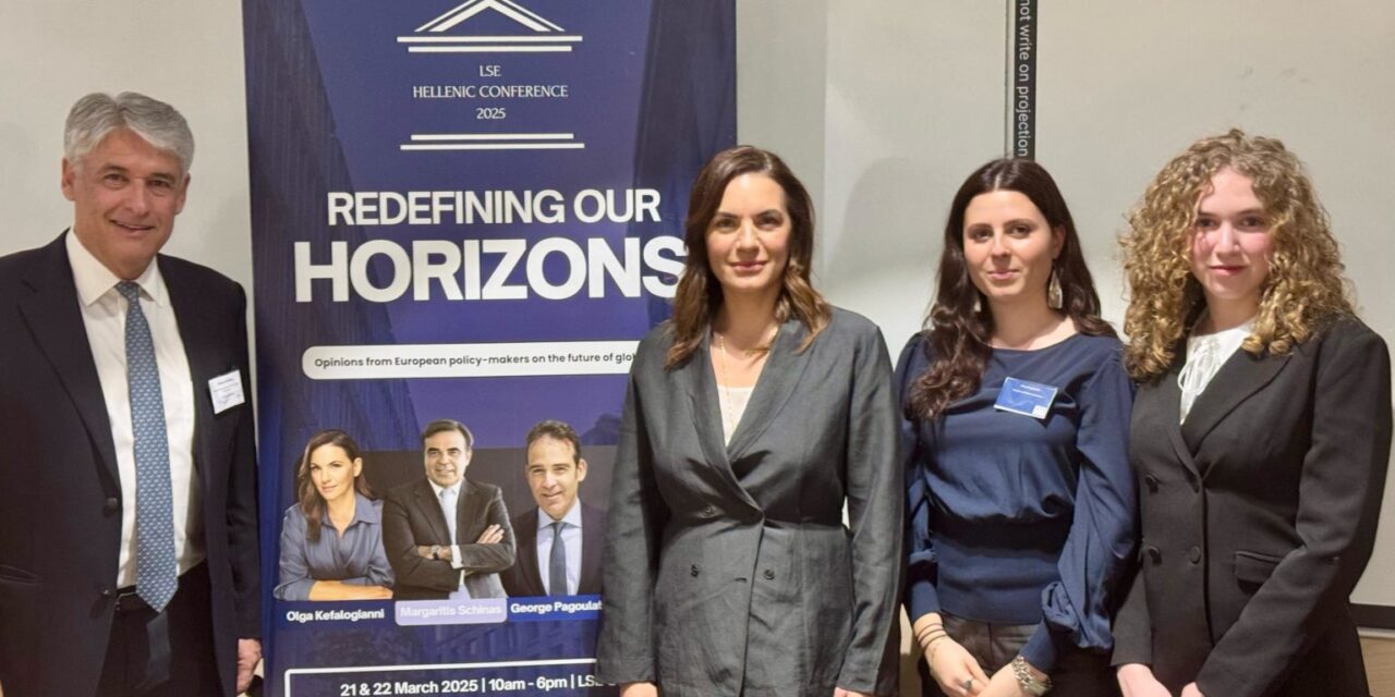 Στο Λονδίνο η Όλγα Κεφαλογιάννη – Μίλησε για την δυναμική του ελληνικού τουρισμού