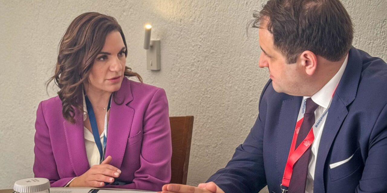 Συναντήσεις Όλγας Κεφαλογιάννη στο πλαίσιο του Φόρουμ των Δελφών