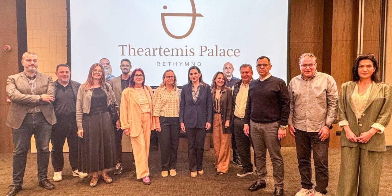 Ρέθυμνο: Η Όλγα Κεφαλογιάννη στο νέο συνεδριακό κέντρο του Theartemis – Στο επίκεντρο η βιώσιμη τουριστική ανάπτυξη