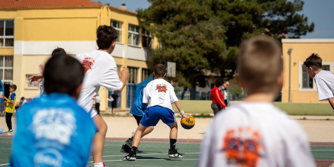 Ολοκληρώθηκε το 3×3 Schools powered by ΔΕΗ με πάνω από 3.200 μαθητές πανελλαδικά