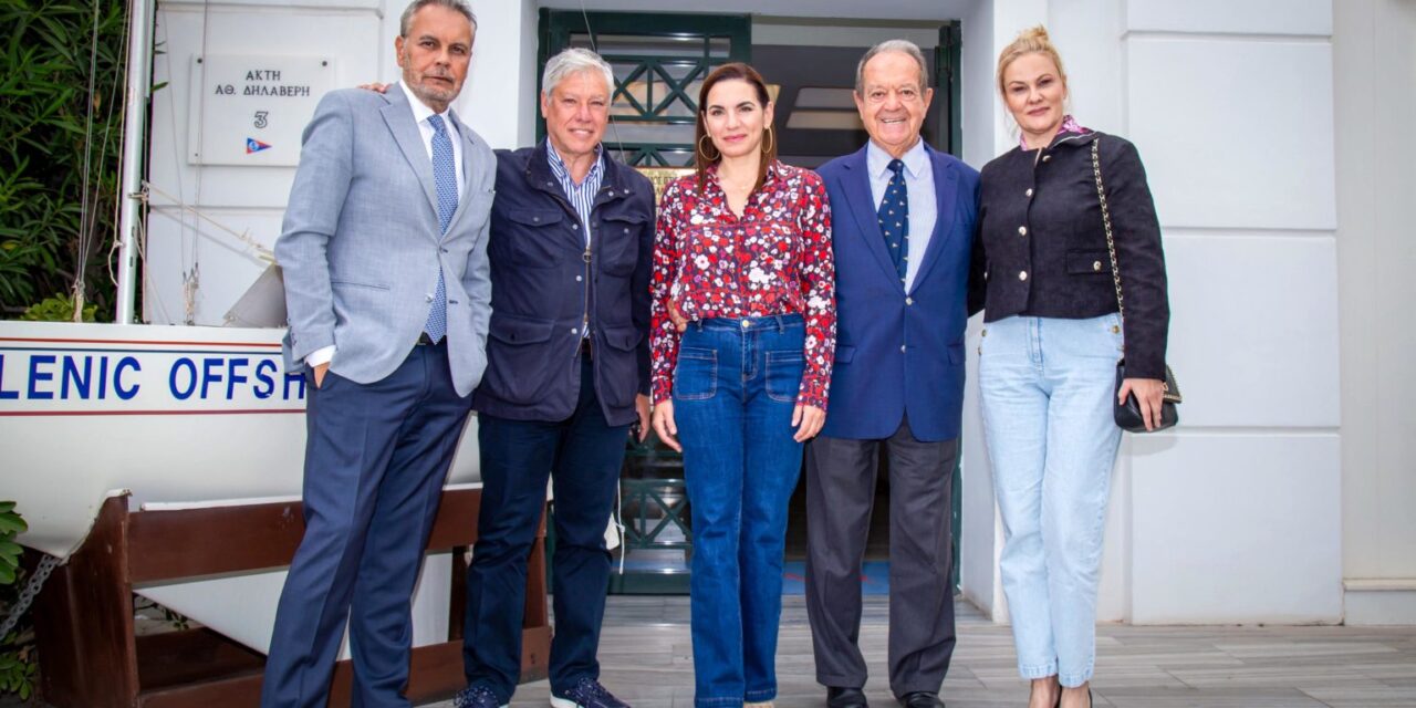 Επίσκεψη Υπουργού Τουρισμού στα γραφεία του Πανελλήνιου Ομίλου Ιστιοπλοΐας Ανοικτής Θαλάσσης