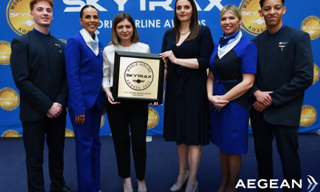 Η AEGEAN για 14η χρονιά «Καλύτερη Περιφερειακή Αεροπορική Εταιρεία στην Ευρώπη» στα Skytrax World Airline Awards 2025