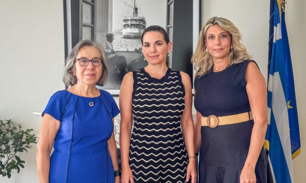 Συνάντηση της Υπουργού Τουρισμού με την Πρόεδρο του Ινστιτούτου Οδικής Ασφάλειας (Ι.Ο.ΑΣ.) «Πάνος Μυλωνάς»