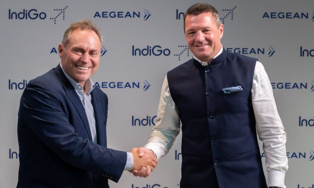 Η IndiGo και η AEGEAN υπογράφουν Μνημόνιο Συνεργασίας για πτήσεις κοινού κωδικού