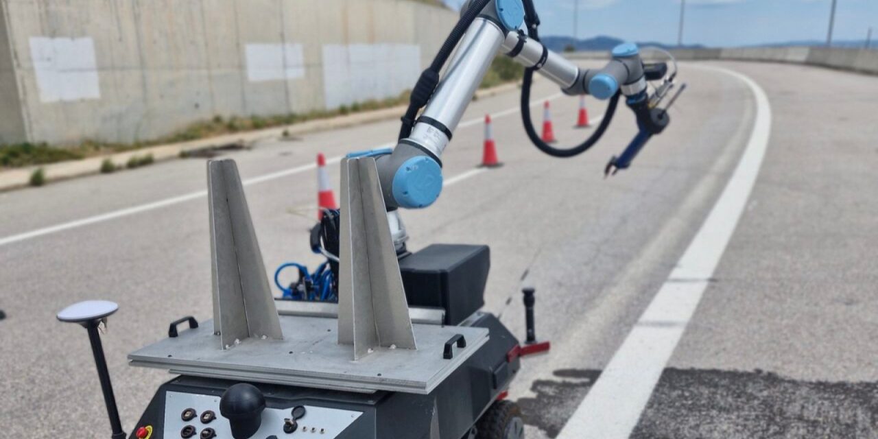 Ένα αυτόνομο ρομπότ δοκιμάστηκε στην Ολυμπία Οδό!