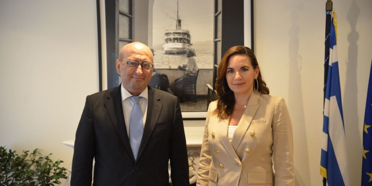 Συνάντηση Κεφαλογιάννη με τον Πρέσβη της Αρμενίας – Ενίσχυση της τουριστικής συνεργασίας