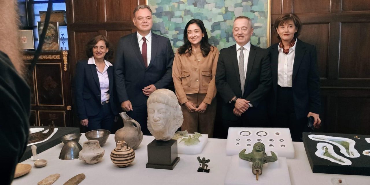 29 αρχαιότητες επιστρέφουν από τη Νέα Υόρκη στην Ελλάδα