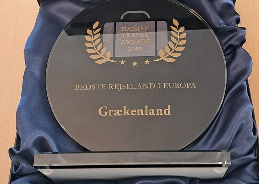 Η Ελλάδα «Καλύτερος Ταξιδιωτικός Προορισμός στην Ευρώπη» για το 2025 στη Δανία