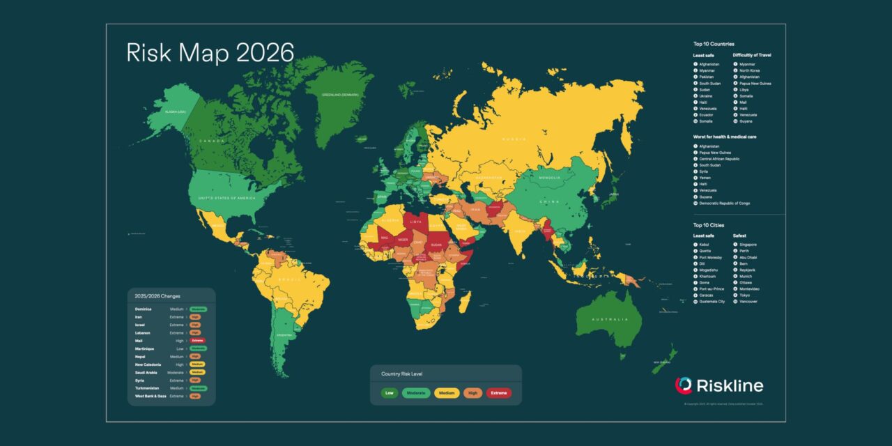 Risk Map 2026: Αυτοί ειναι οι πιο επικίνδυνοι προορισμοί για ταξίδι»