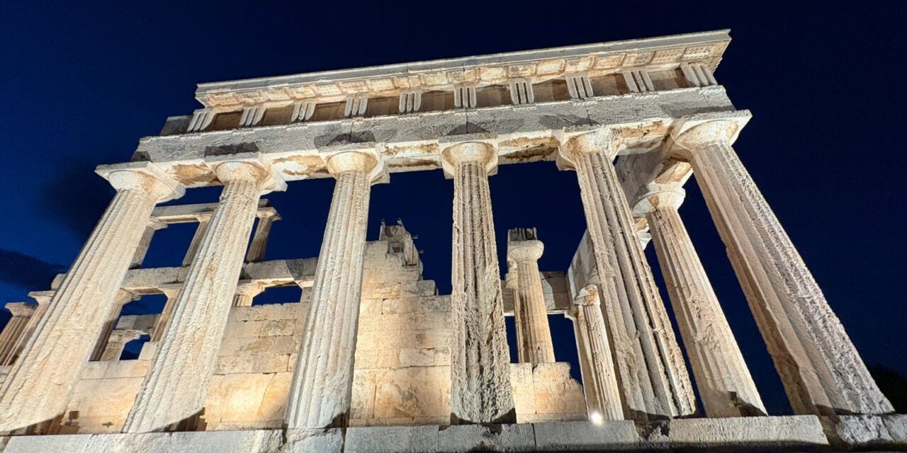 Αίγινα: Αναβάθμιση περιβάλλοντος χώρου, φωτισμού και ανάδειξη του ναού της Αφαίας