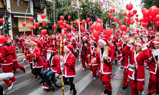 Athens Santa Run 2025: Η Αθήνα υποδέχεται τη μεγάλη γιορτή αθλητισμού