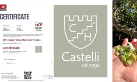 Νέα “πράσινη” διάκριση για το Castelli Hotel και τη Ζάκυνθο