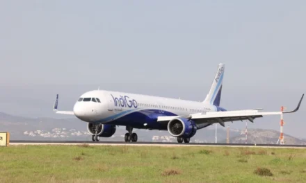 Με επιβάτιδα την Όλγα Κεφαλογιάννη η πρώτη απευθείας πτήση της IndiGo από Αθήνα για Νέο Δελχί