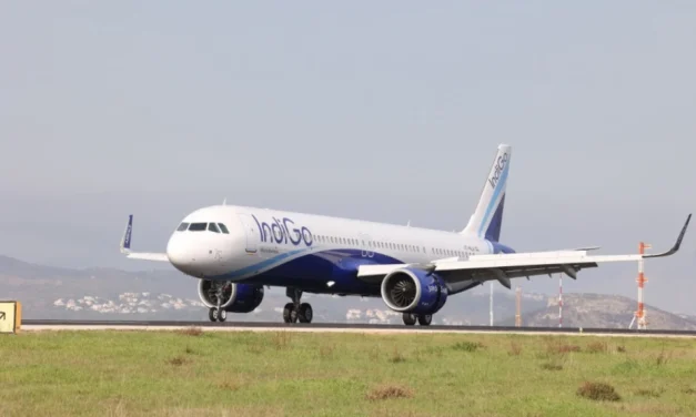 Με επιβάτιδα την Όλγα Κεφαλογιάννη η πρώτη απευθείας πτήση της IndiGo από Αθήνα για Νέο Δελχί