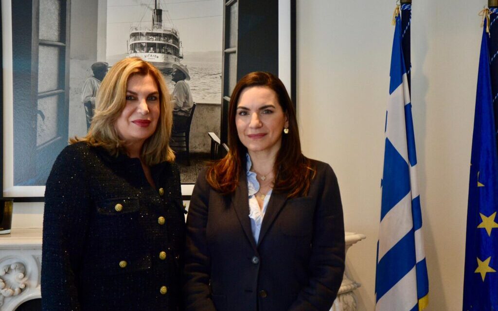 Συνάντηση Όλγας Κεφαλογιάννη με την Πρέσβειρα του Παναμά