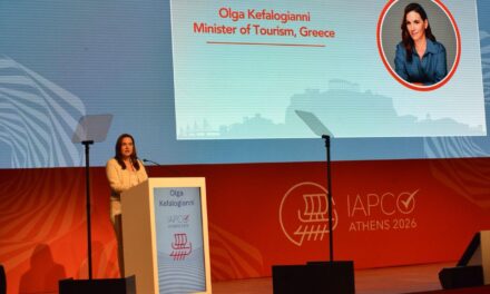 Η Υπουργός Τουρισμού στη Γενική Συνέλευση της IAPCO: «Η Ελλάδα ενισχύει σταθερά τη θέση της ως σύγχρονος και ανταγωνιστικός προορισμός για διεθνείς διοργανώσεις»
